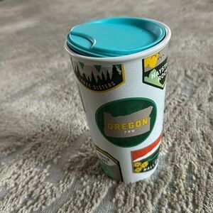 Starbucks Coffee Local State Collection OREGON Double Wall Tumbler Mug Cup 12 oz